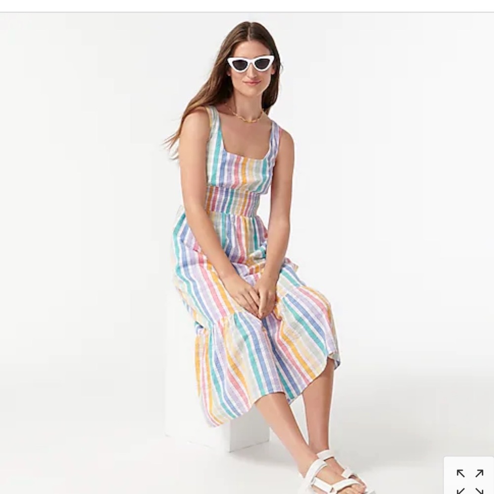 Striped sundress NWT